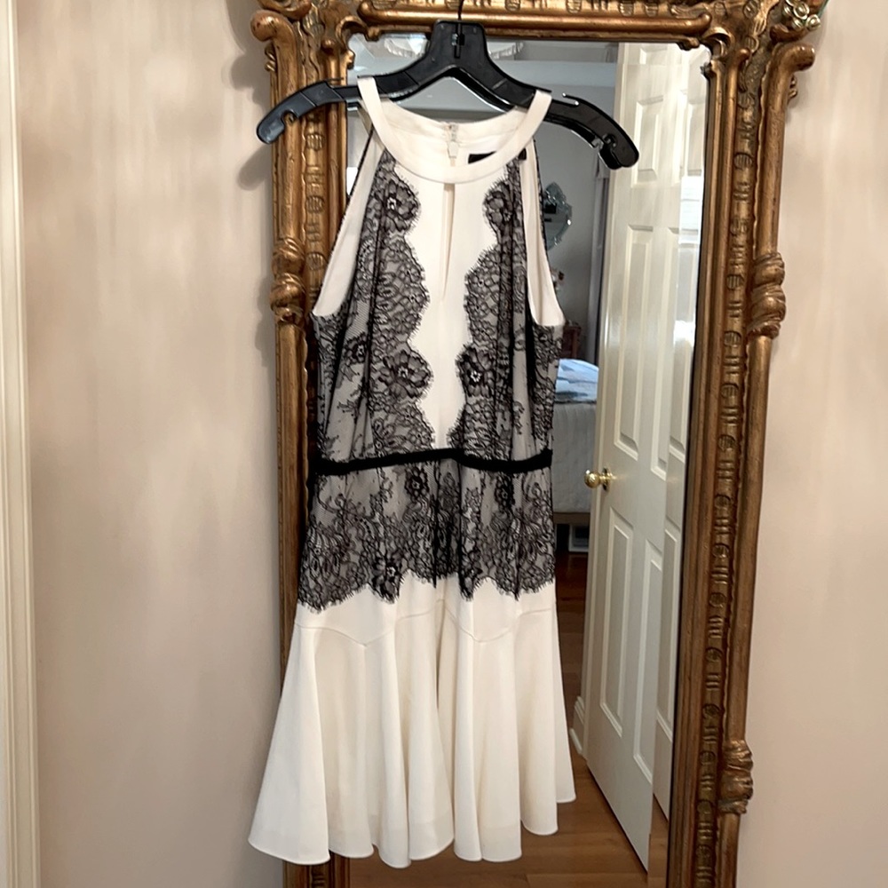 BCBG Maxazria Black/White Dress